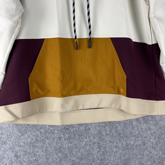 Sweaty Betty Mix It Up Sweatshirt Womens Medium Colorblock Stretch Gym Workout - Picture 3 of 15